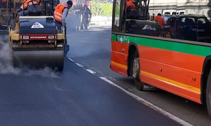 Al via dal 31 maggio i lavori di asfaltatura a Calolzio: si interviene di notte per ridurre al minimo i disagi
