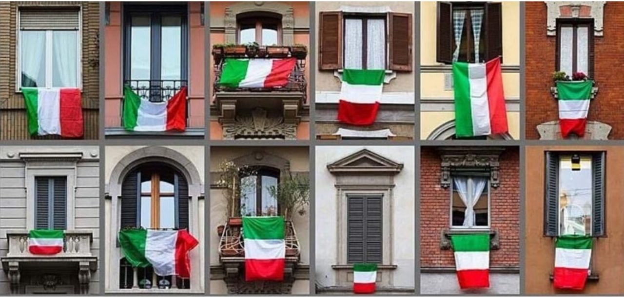 “Per il 25 Aprile mettete sui balconi la bandiera tricolore”