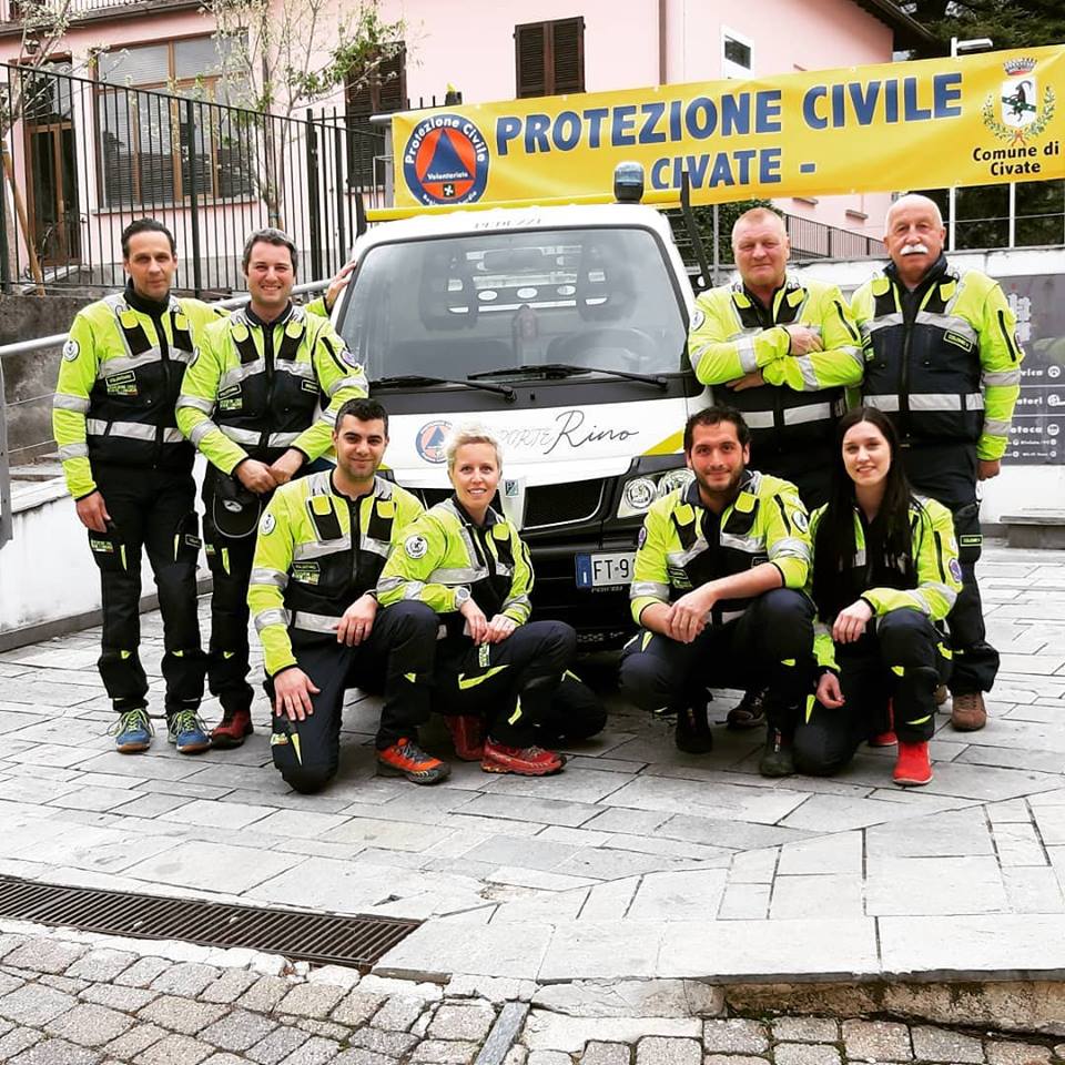 Emergenza Coronavirus, Protezione civile in prima linea