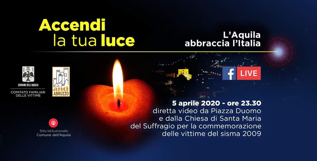 Un gesto di solidarietà nell’undicesimo anniversario del terremoto all’Aquila