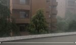 Nubifragio su Lecco: grandine sulla città VIDEO