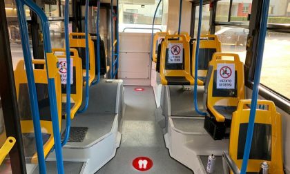 Linee Lecco pronta alla Fase 2: sui bus al massimo 15 passeggeri FOTO