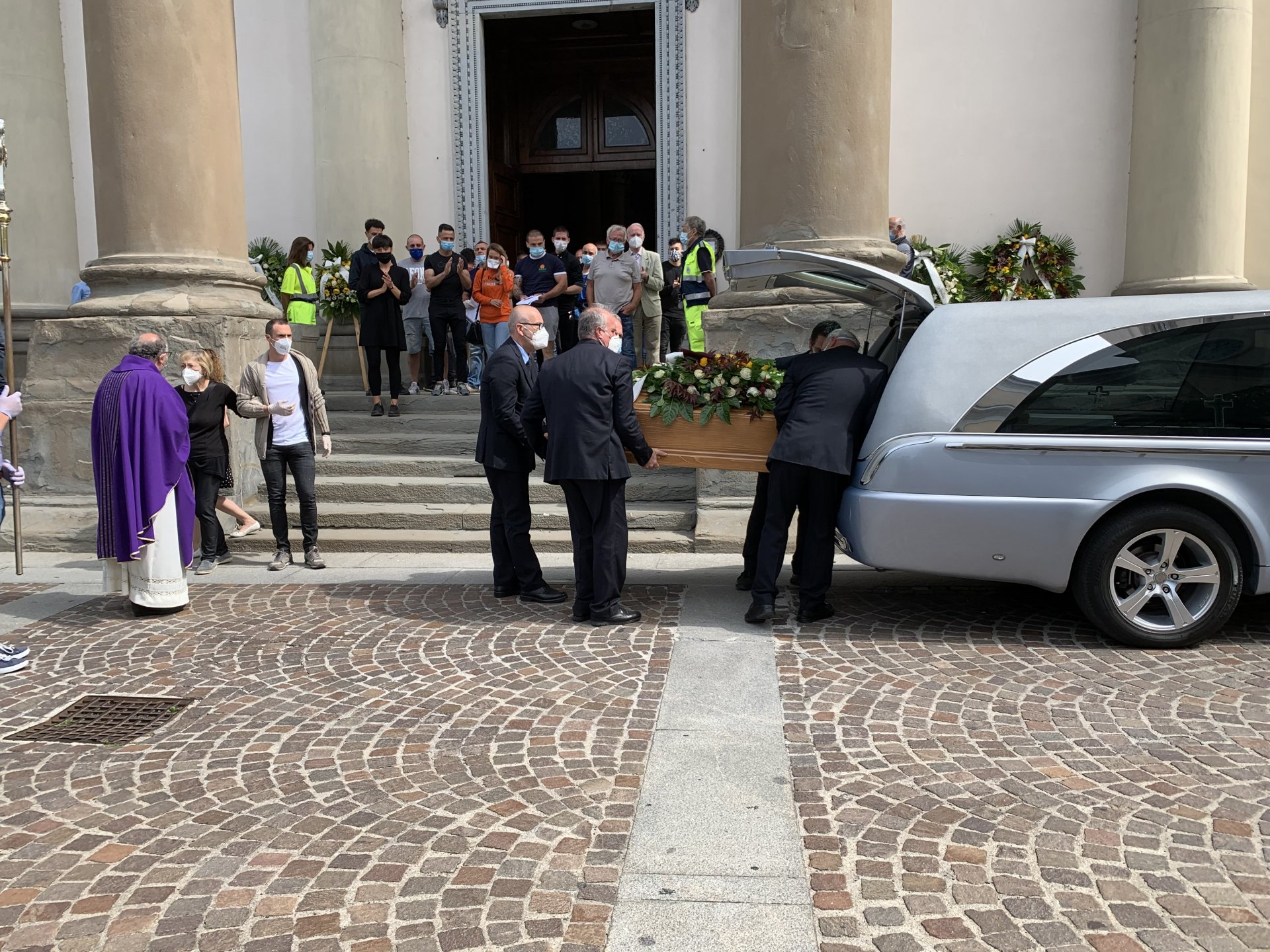 Funerale Giorgio Frigerio