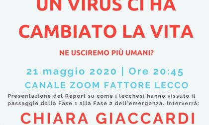 Come hanno vissuto i lecchesi il passaggio dalla Fase 1 alla Fase 2: se ne parla con Fattore Lecco
