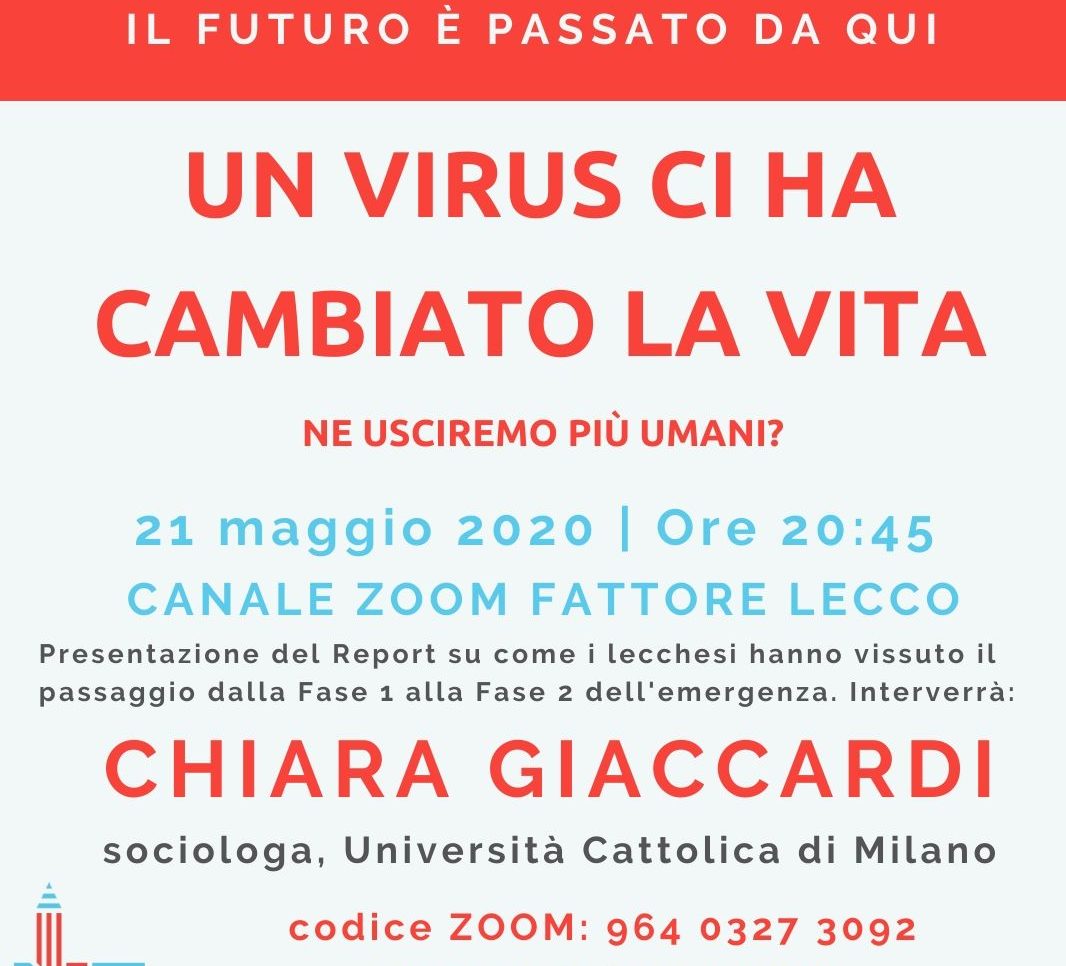 Come hanno vissuto i lecchesi il passaggio dalla Fase 1 alla Fase 2: se ne parla con Fattore Lecco