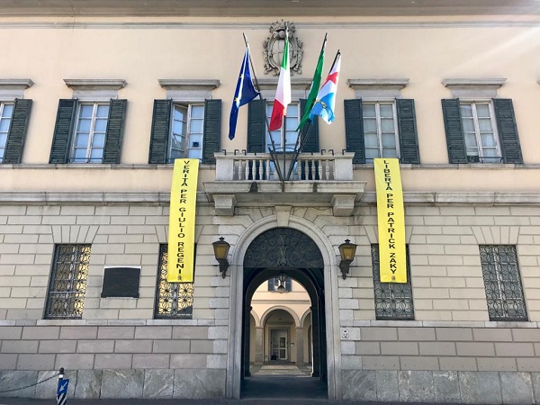 Il Comune di Lecco vicino a Zaky e alla sua famiglia