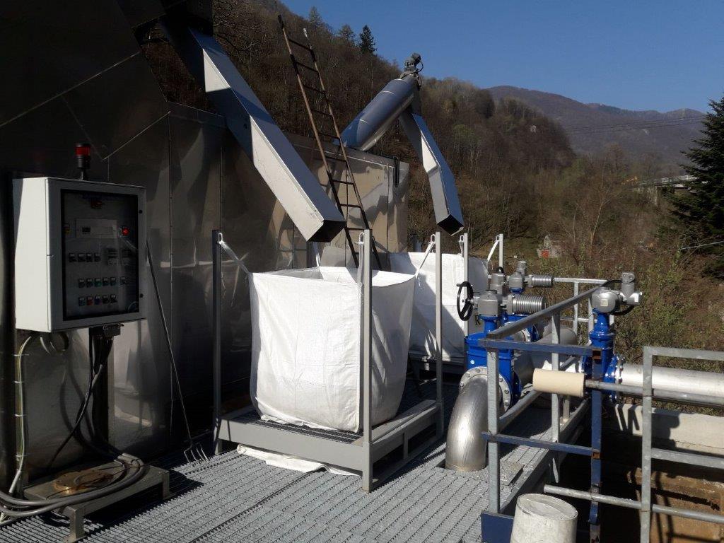Premana: continuano i lavori di adeguamento del depuratore