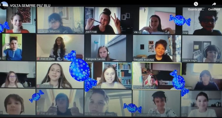Ultimo giorno di uno “strano” anno scolastico… ma  “Il Cielo è sempre più blu” VIDEO