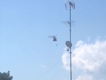 Incidente auto moto: 43enne in condizioni serie VIDEO