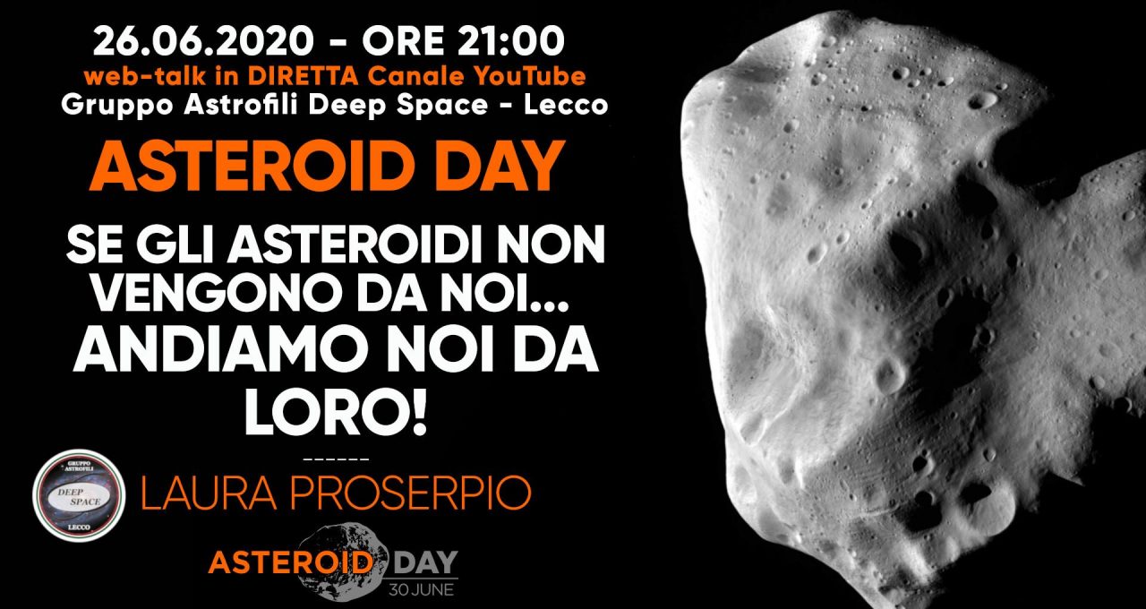 A Lecco appuntamento virtuale con l’Asteroid Day 2020