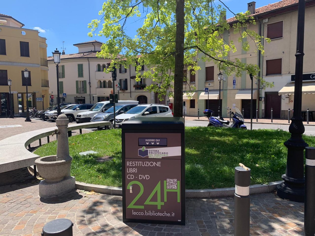 Arriva il box aperto 24 ore su 24: i libri ora li consegni quando vuoi