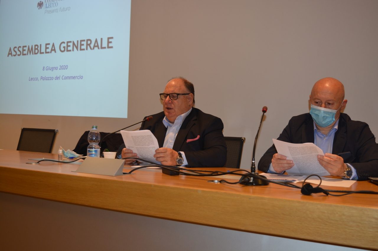 Assemblea di Confcommercio Lecco, Peccati: “Attesi da mesi difficili”