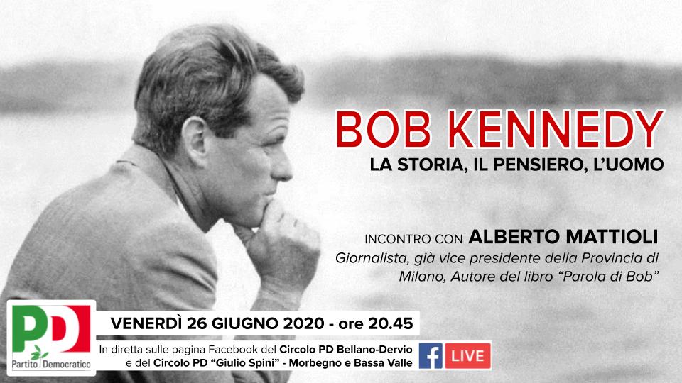 Alberto Mattioli, autore di “Parola di Bob”, ospite dei dem bellanesi