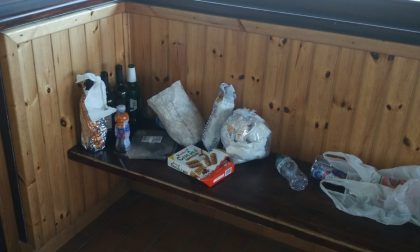 Rifiuti sparsi al rifugio, la Sec tuona: "Cornizzolo preso d'assalto dai barbari"