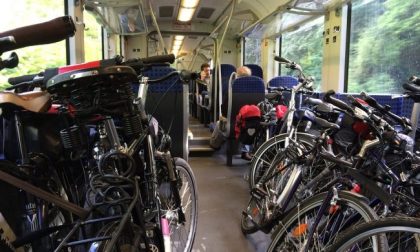 Troppe biciclette sul treno: intervengono le forze dell'ordine