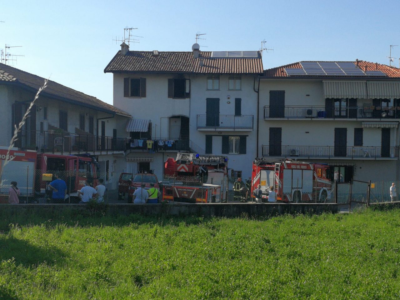 Vigili del Fuoco mobilitati per un incendio in un appartamento FOTO