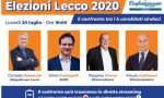 Elezioni Lecco 2020: stasera primo confronto tra i quattro candidati SEGUI QUI LA DIRETTA VIDEO