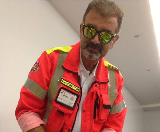 Omaggio e commozione per il volontario Mario La Barbera