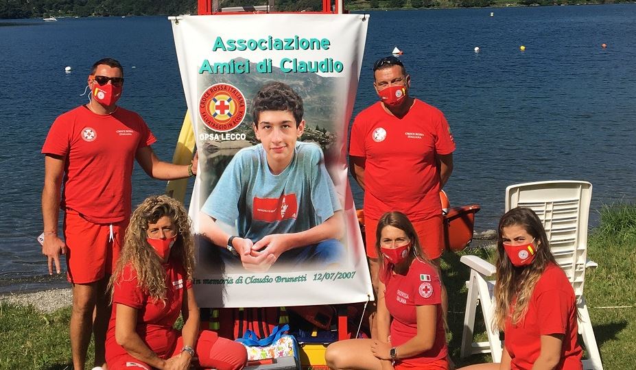 Morì nelle acque del lago a soli 15 anni: mai più tragedie come quella di Claudio grazie all’Opsa FOTO