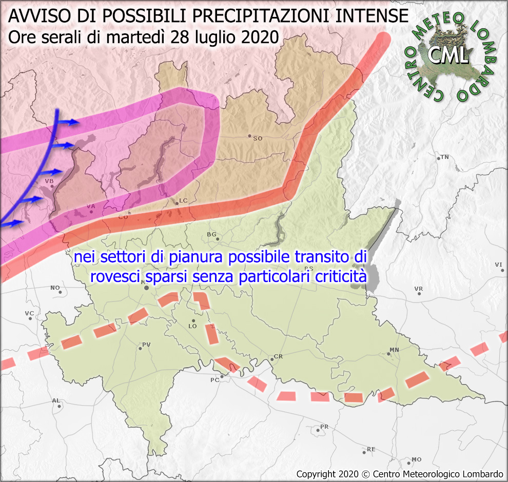 State boccheggiando e state facendo la danza della pioggia? Stasera potreste essere accontentati (anche troppo) PREVISIONI