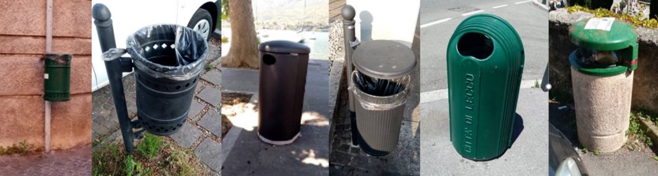 Cestini dei rifiuti a Lecco? Ecco quanti sono davvero