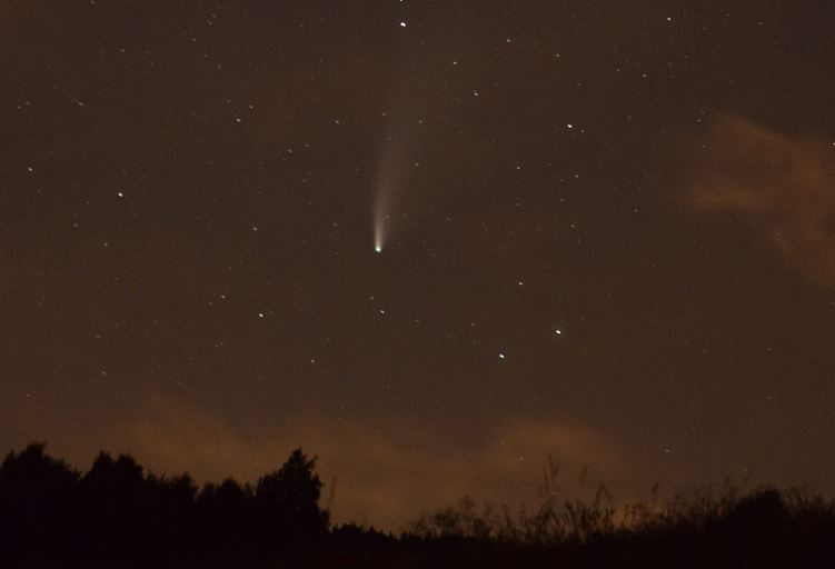 La Cometa Neowise Immortalata Nei Cieli Del Lecchese Foto Prima Lecco