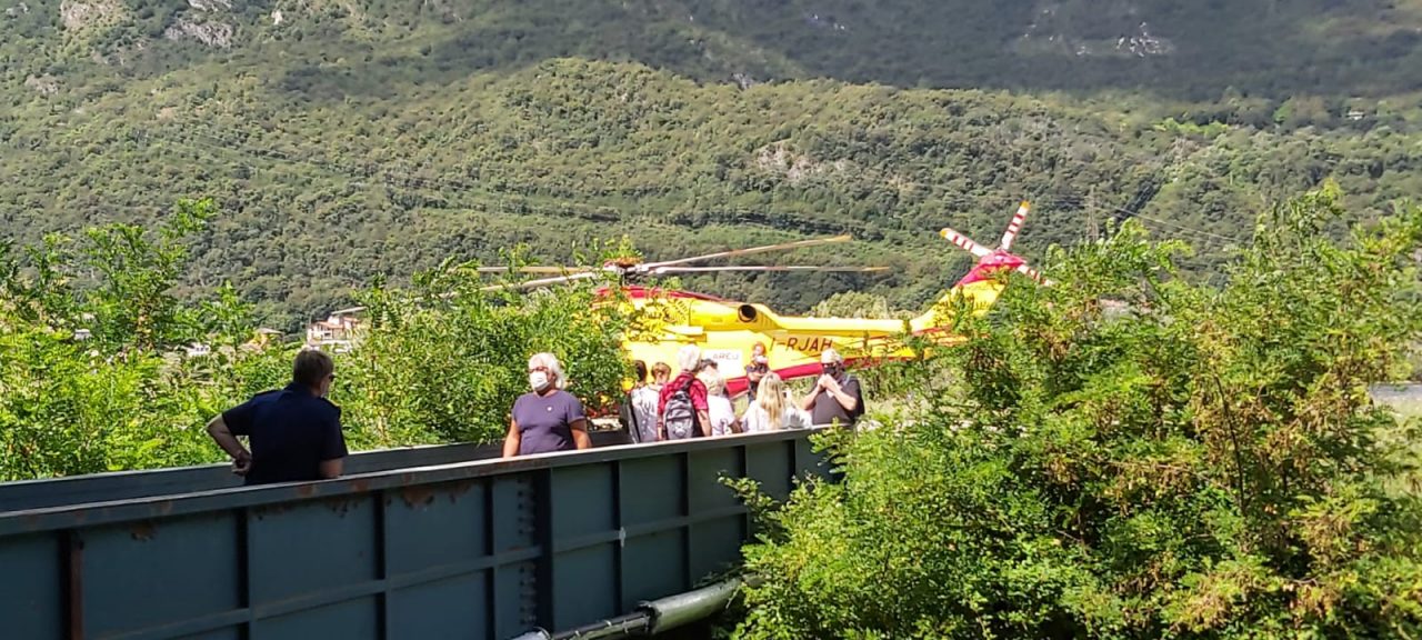 Scarica di sassi sul Resegone, ferito un escursionista