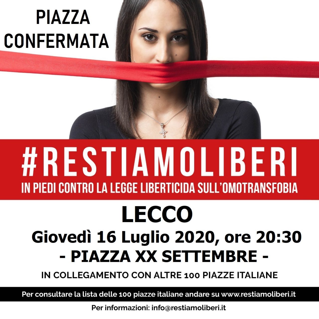 Fratelli d’Italia scende in piazza per dire “no” alla Legge contro l’omotransfobia