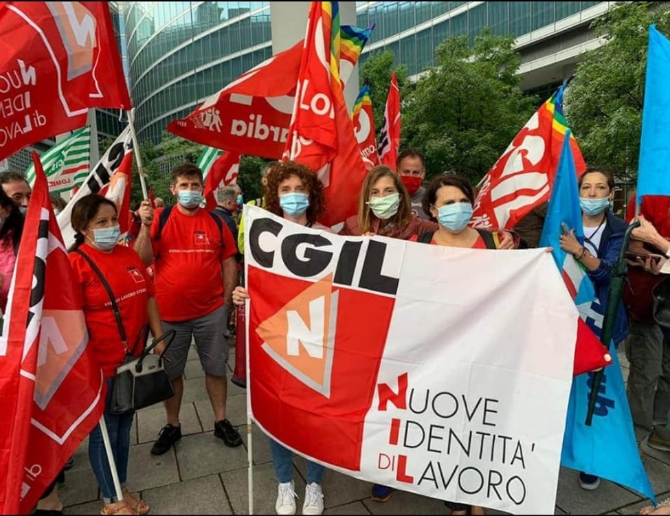 Anche la Cgil Lecco al presidio sulla sanità lombarda