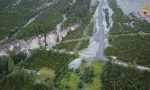 Nubifragio e frane in Valtellina: danni e sfollati