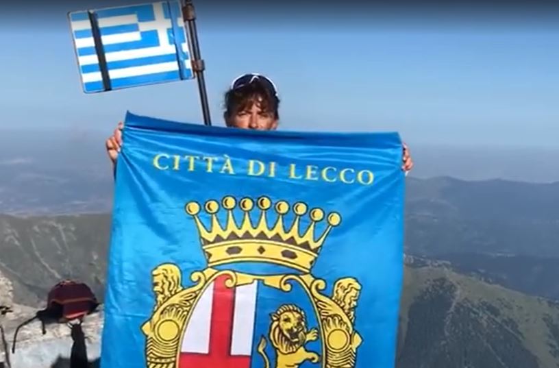 Impresa…. “divina”, 1900 chilometri in bicicletta: Steppo  ha portato Lecco sul Monte Olimpo