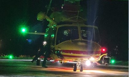 Si sente male al rifugio di notte: 49enne trasportato in elicottero in ospedale