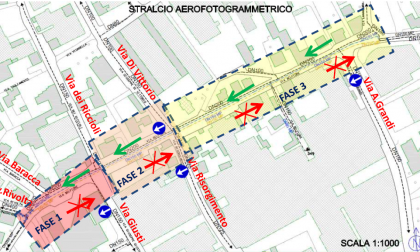 Lecco, lavori in corso in via Belfiore: tutte le modifiche alla viabilità