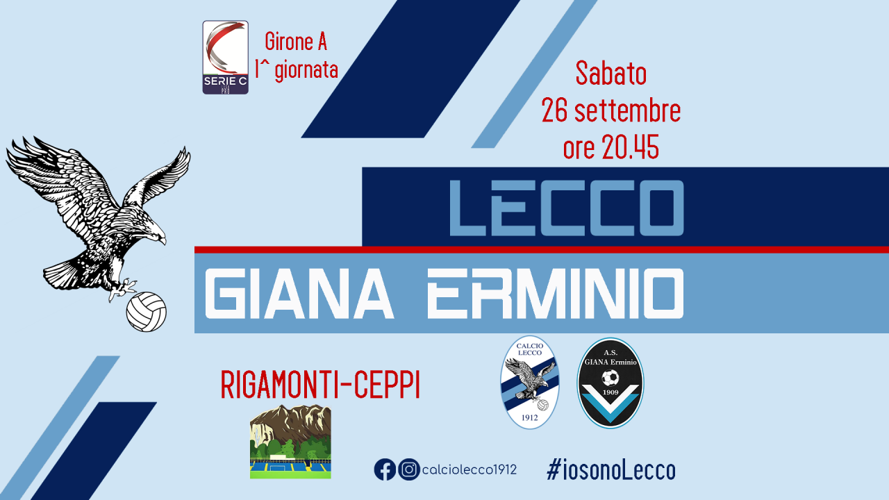 Esordio casalingo del Lecco a porte chiuse