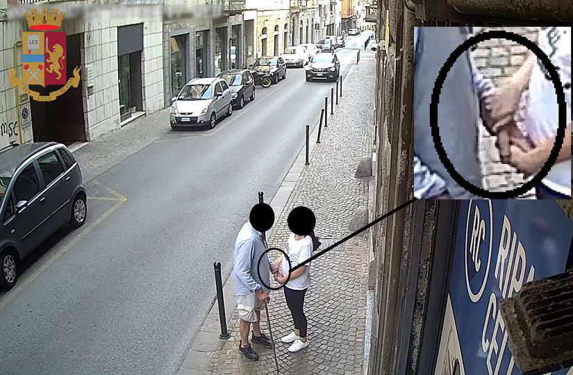 Donna incinta rapina un pensionato in centro Lecco e gli sfila il Rolex da 20mila euro: denunciata