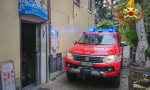 Principio di incendio al bar domato dai Vigili del Fuoco