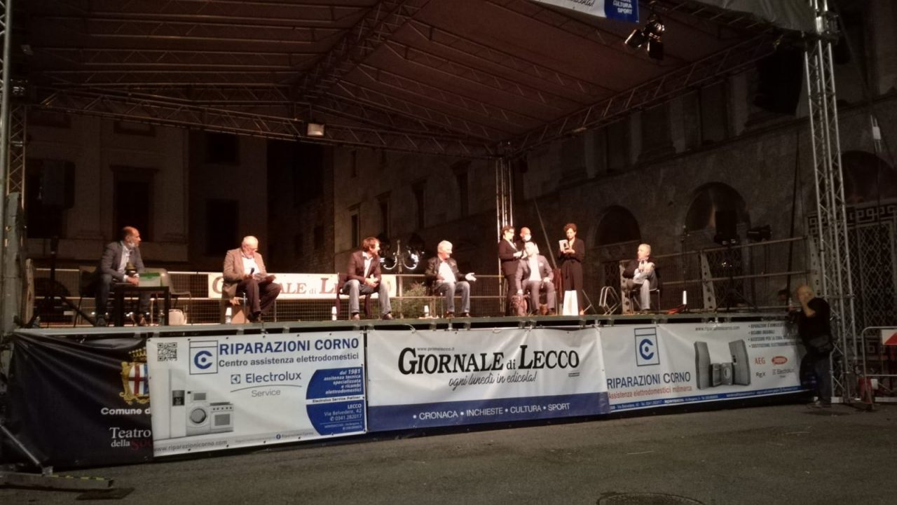 Faccia a faccia tra i 4 aspiranti sindaco di Lecco che si interrogano a vicenda tra provocazioni e affondi VIDEO