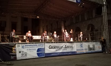Faccia a faccia tra i 4 aspiranti sindaco di Lecco che si interrogano a vicenda tra provocazioni e affondi VIDEO
