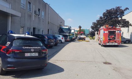 Incidente sul lavoro: operaio cade per tre metri FOTO E VIDEO