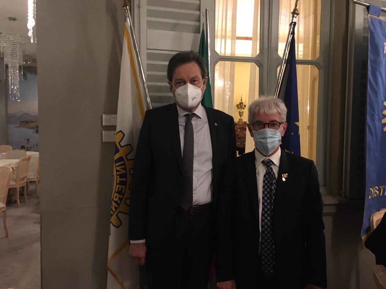 Dopo sei mesi di stop, il Rotary Club Lecco riparte dal “passaggio di testimone”