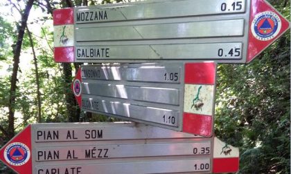 Non c’è limite al peggio: rubati i segnavia dei sentieri