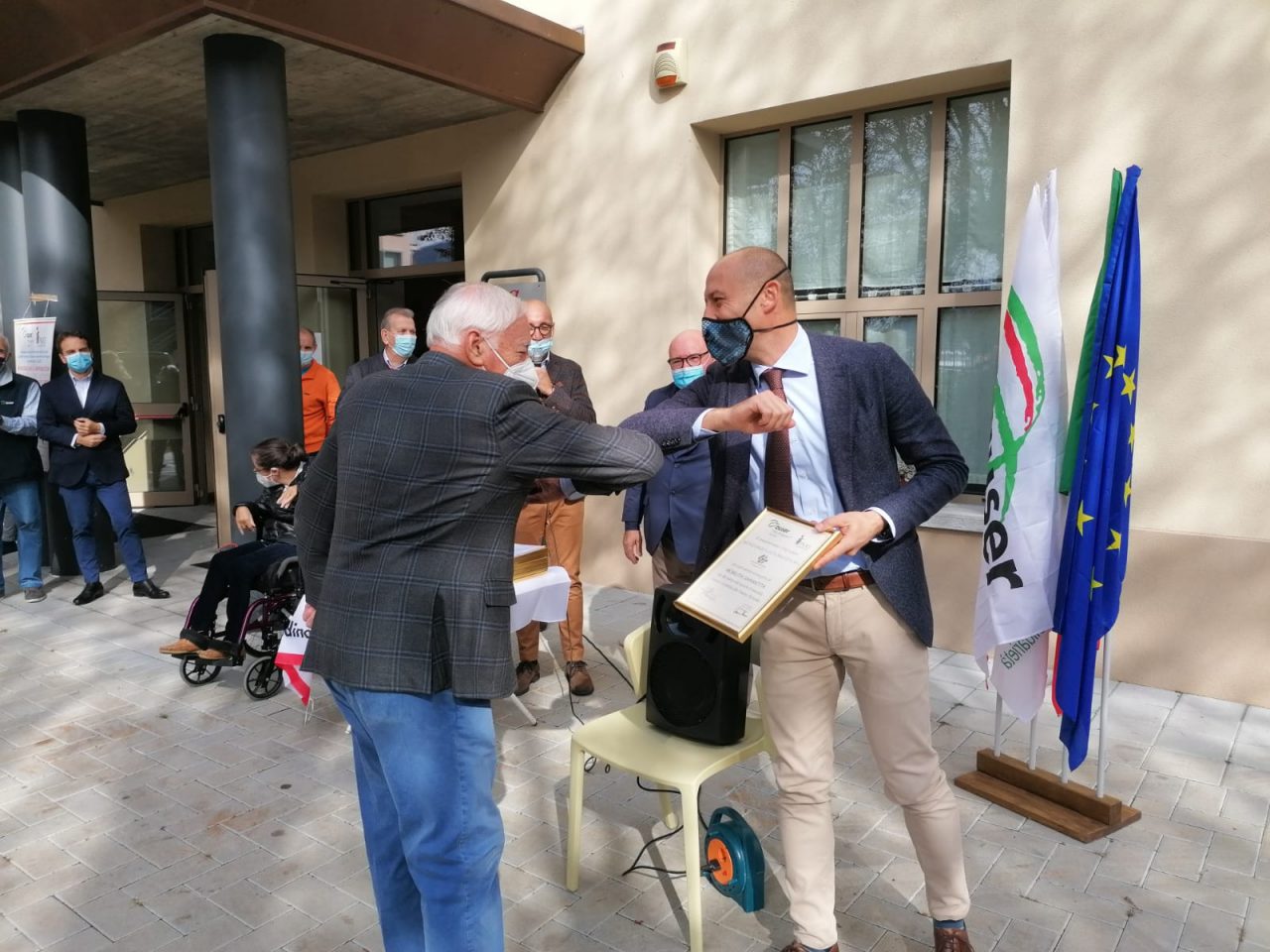 Auser Lecco: inaugurato il nuovo veicolo per il trasporto sociale FOTO
