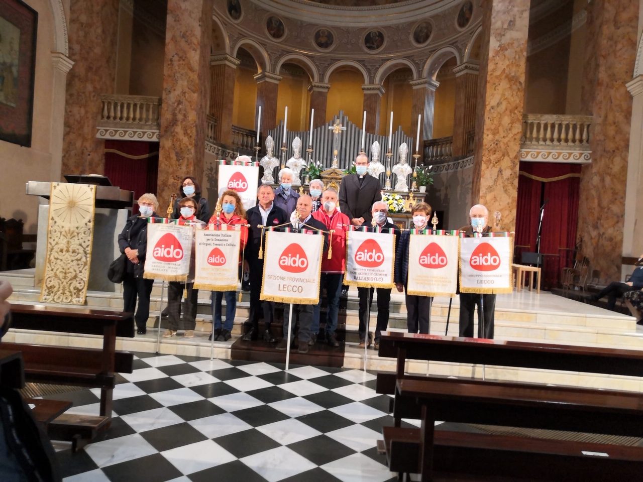 Messa in Basilica con l’Aido