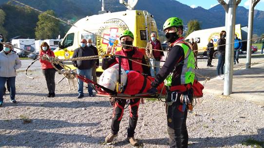Soccorso in grotta, una giornata di confronto ed emozioni