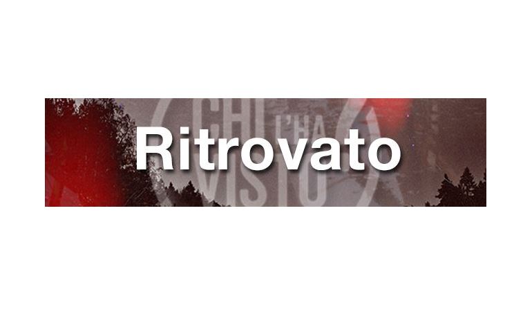 Il 29enne scomparso si è messo in contatto con la famiglia