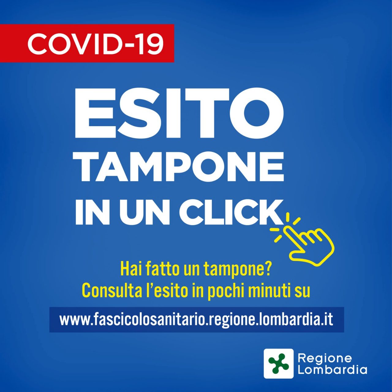 Coronavirus: da oggi esito del tampone consultabile da casa COME FARE