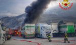 Maxi intervento dei Vigili del Fuoco al Bione FOTO