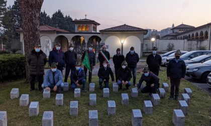 Gli Alpini di Civate ridanno vita ai cippi in ricordo dei civatesi morti per la patria