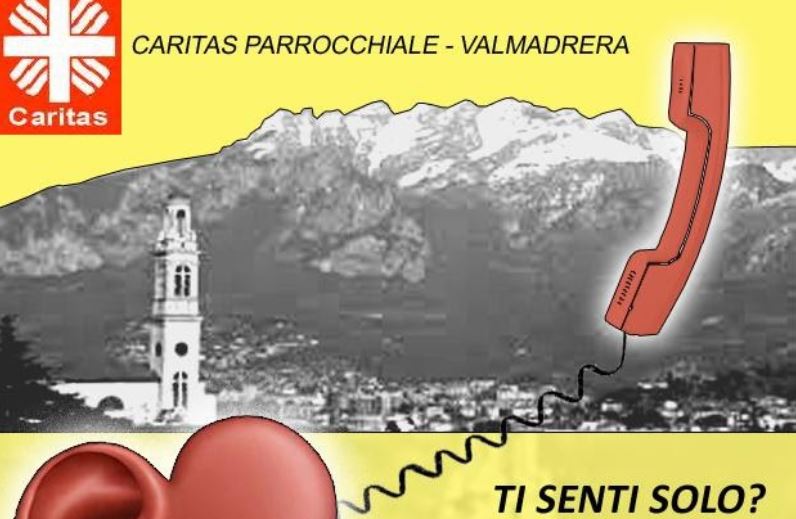Telefono amico contro la solitudine: Caritas in campo