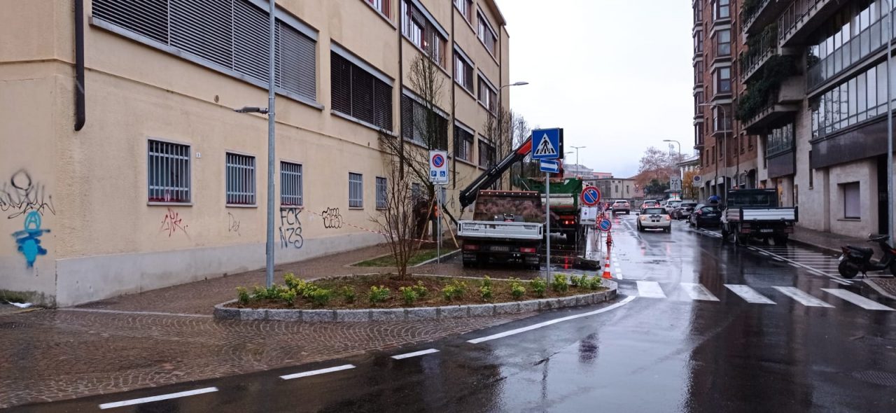 Nuovo volto per via Resinelli FOTO